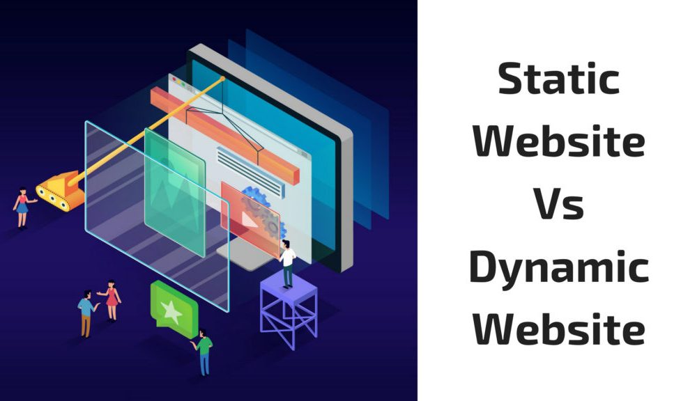 Difference between static and dynamic websites