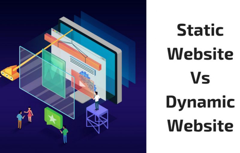 Difference between static and dynamic websites