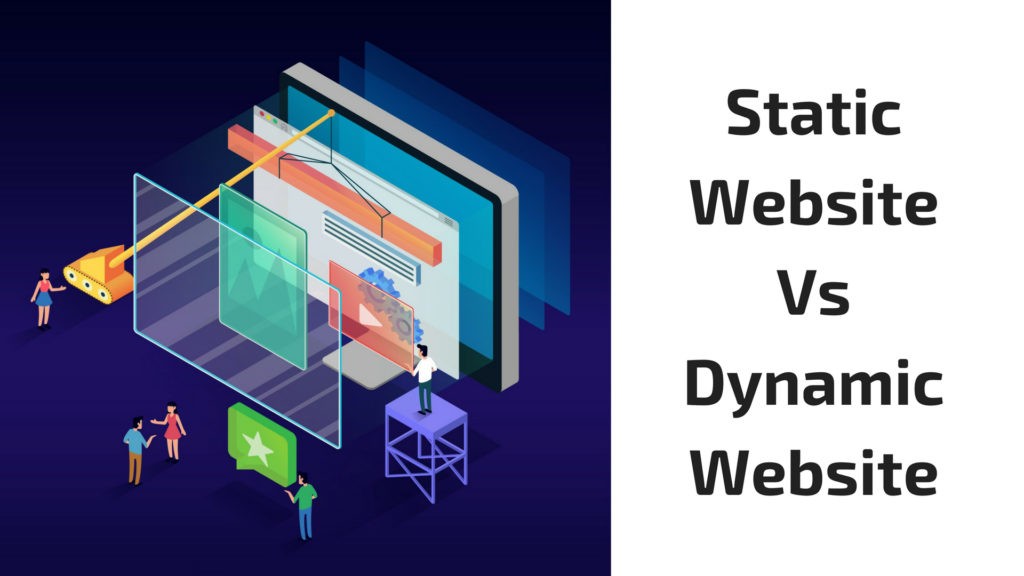 Difference between static and dynamic websites