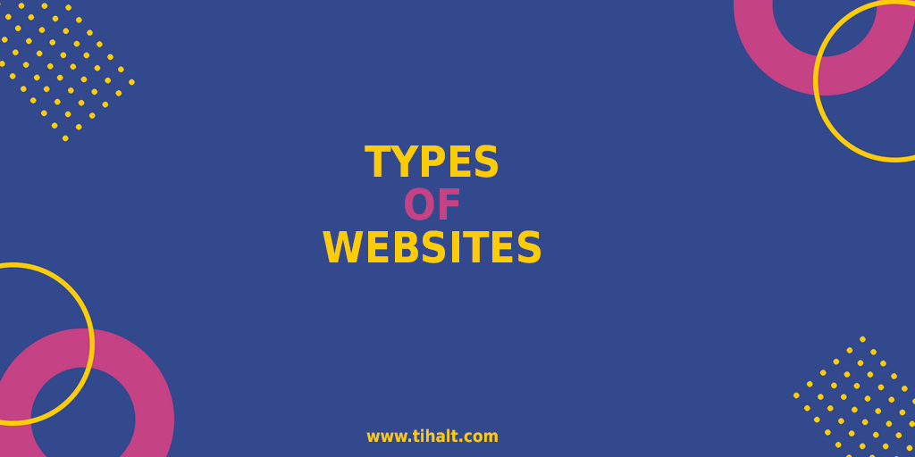 types of websites