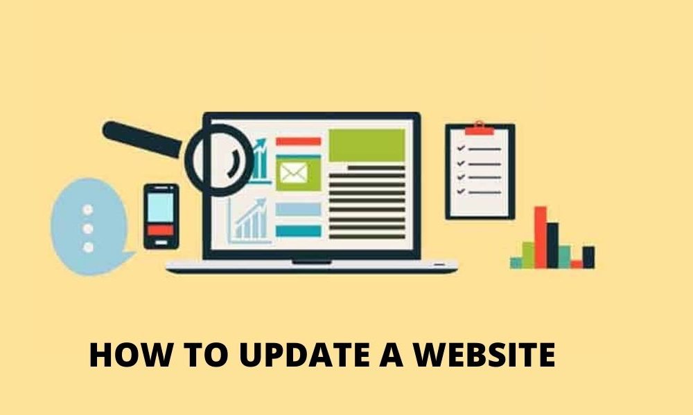 HOW TO UPDATE A WEBSITE