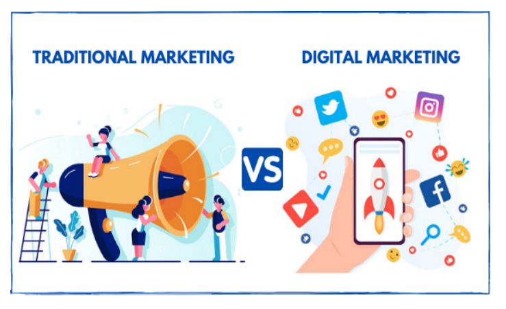 Traditional Marketing vs Digital Marketing